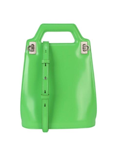 FERRAGAMO Ferragamo Micro Wanda Patent Leather Shoulder Bag