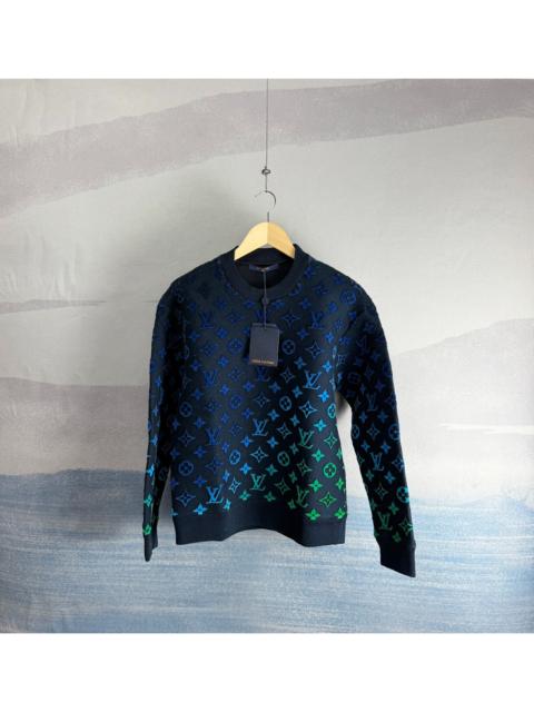 Louis Vuitton Louis Vuitton LV Iridescent Gradient Space Cotton Sweatshirt