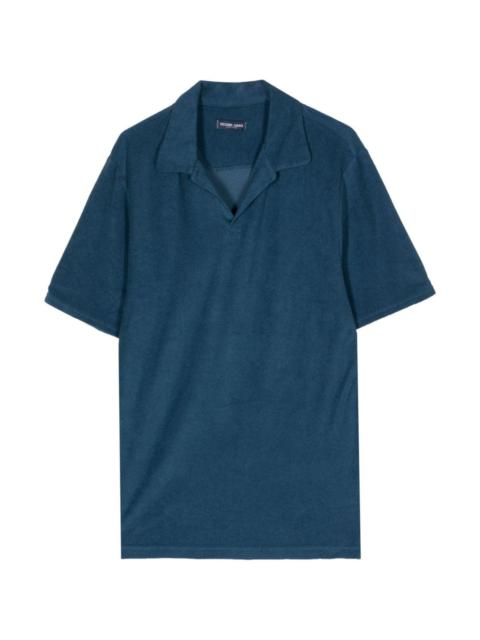 FRESCOBOL CARIOCA FAUSTINO TOWELLING-FINISH POLO SHIRT