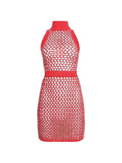 Sly open-knit minidress