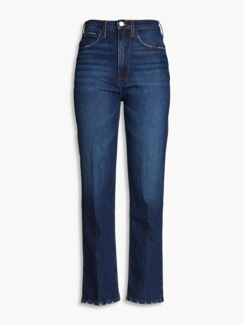 FRAME Le High 'N' Tight high-rise straight-leg jeans