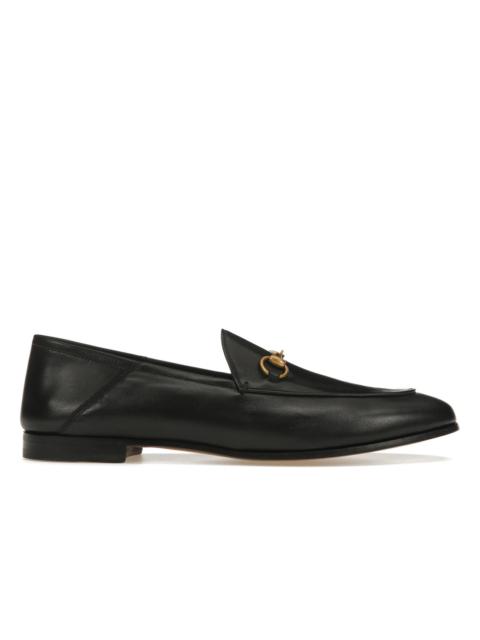 GUCCI Gucci Horsebit Slip On Loafer Black Leather
