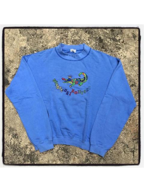 Other Designers YOSHIYUKI KONISHI Sweatshirt Embroidery Crocodile Logo