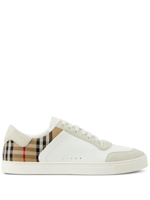 Burberry Burberry Men Stevie Leather Sneakers
