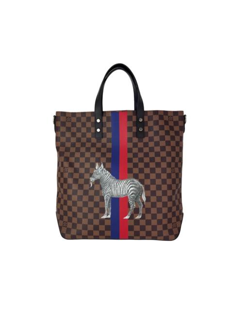 Louis Vuitton Louis Vuitton Savane Damier Ebene Zebra Atlas Tote