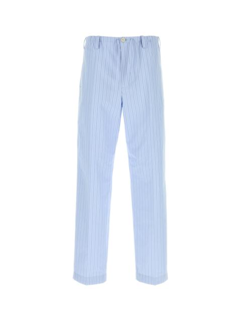 Dries Van Noten Embroidered poplin Penny pyjama pant