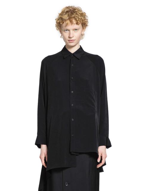 Yohji Yamamoto Yohji Yamamoto Woman Black Shirts