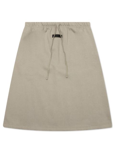 ESSENTIALS WOMEN'S MIDLENGTH SKIRT - SEAL