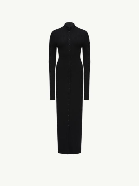 Moncler Moncler x EE72 by Edward Enninful Wool Turtleneck Dress