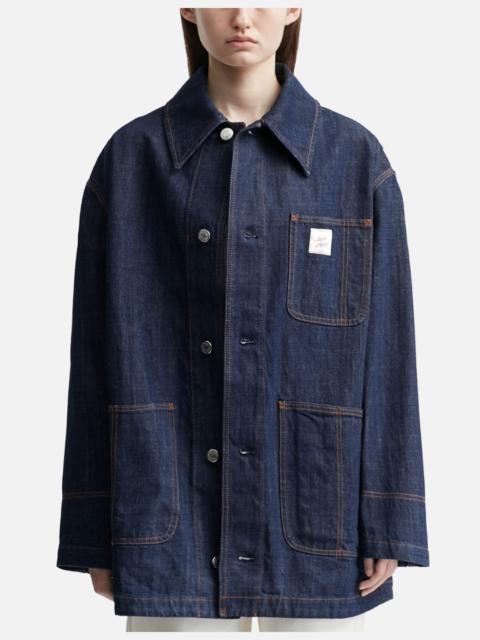 AMI Paris WORKER JACKET WITH AMI PARIS HERITAGE LABEL