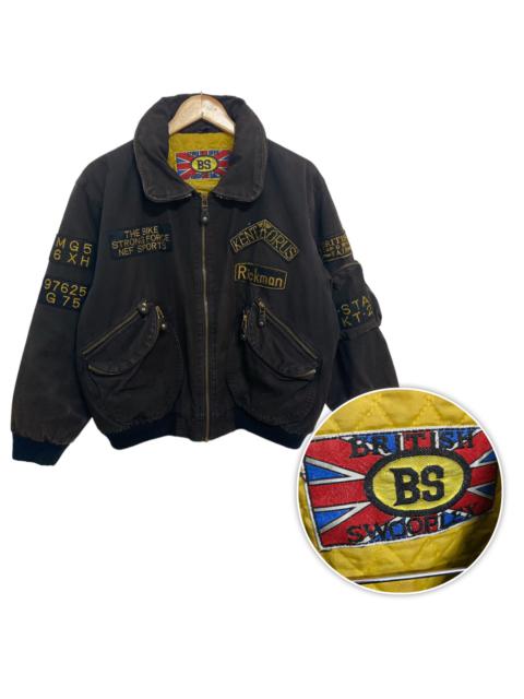 Other Designers Vintage - Swooplex British Racing Jacket Multipatch
