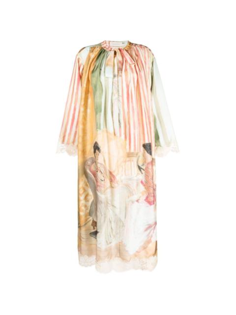 Luminosity midi dress