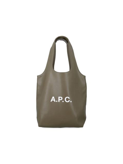 A.P.C. A.P.C. Green Tote Bags Men