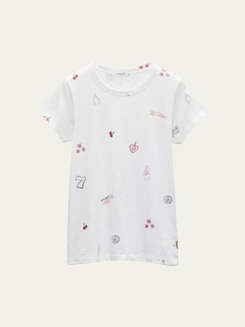 rag & bone Lucky Charm Graphic Tee