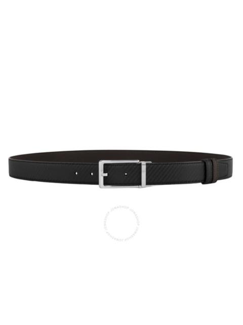 Other Designers Dunhill Reversible 30mm Chassis Leather Belt, Size 42"