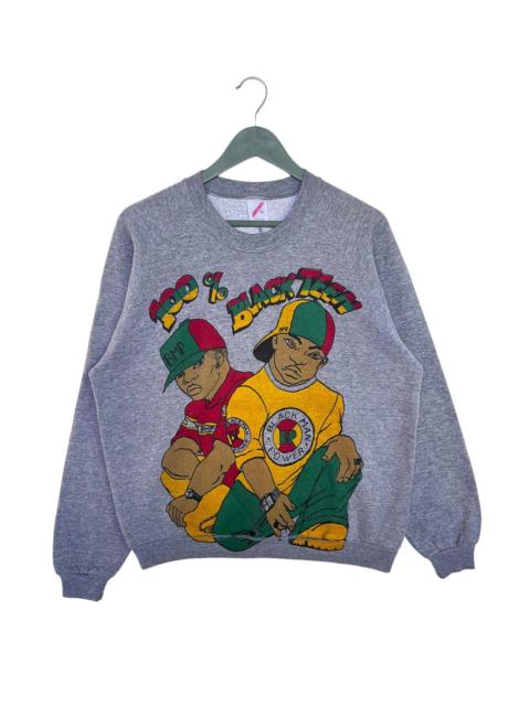 Other Designers Vintage Black Man Power Sweatshirt