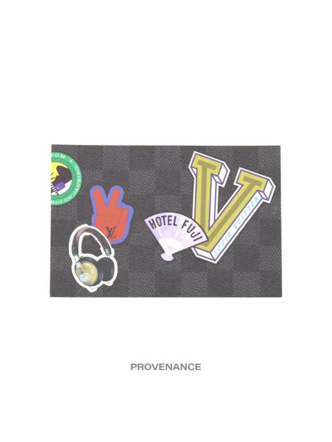 Louis Vuitton Louis Vuitton HOTEL FUJI Sticker Postcard - Damier Graphite