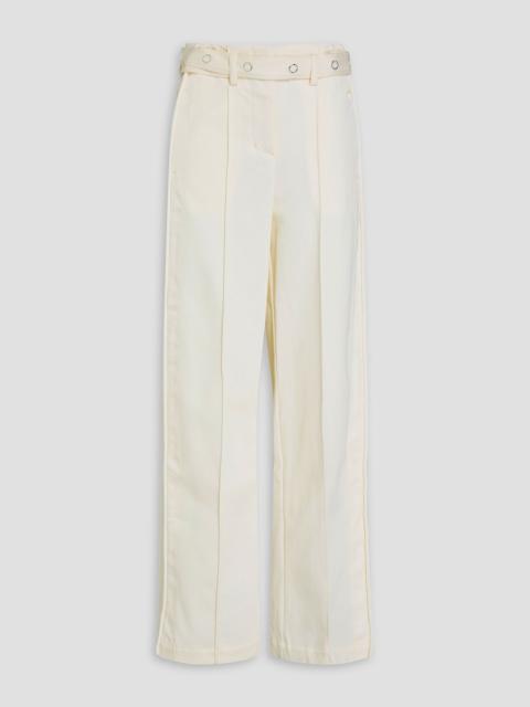 3.1 Phillip Lim Cotton-twill wide-leg pants