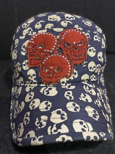 Other Designers 5 Panel - Full Print Skull 5 Panel Hat