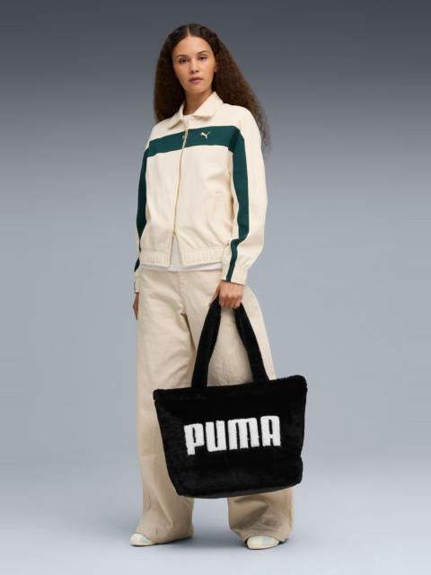 PUMA UP Faux Fur Shopper Youth