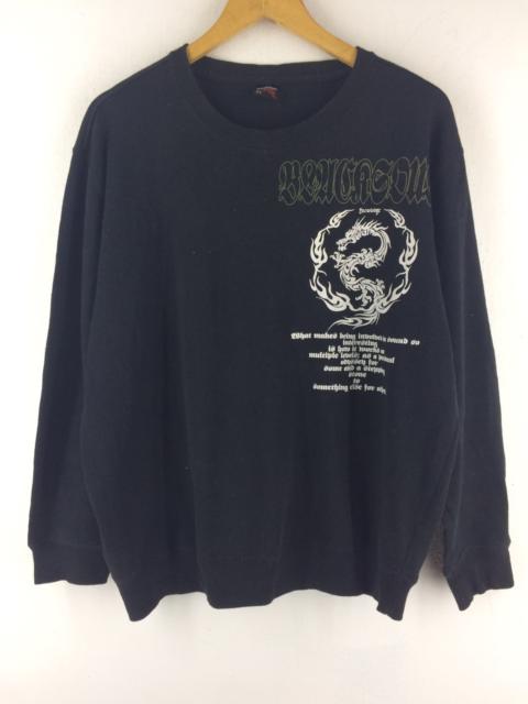 Other Designers Japanese Brand - ‼️NEED GONE TODAY‼️ BABVINO SWEATSHIRT BIG PRINT