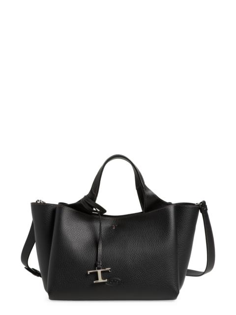 Tod's Tod's Mini Leather Tote in Nero at Nordstrom