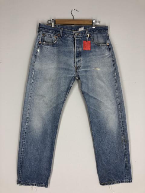 Other Designers Vintage - 80s Levi's 501 xx Light Blue Jean Stone Washed Size 33