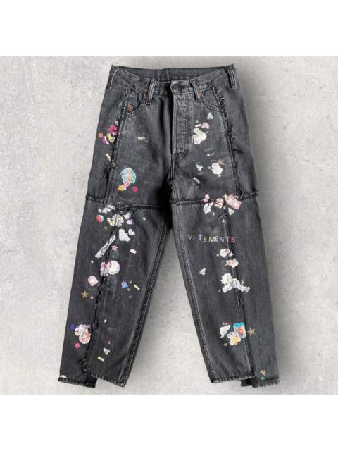 Other Designers Levi's × Vetements - Deconstructed Sticker Jeans