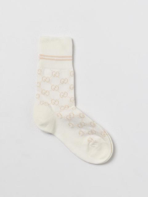 GUCCI Gucci Socks Men Yellow Cream