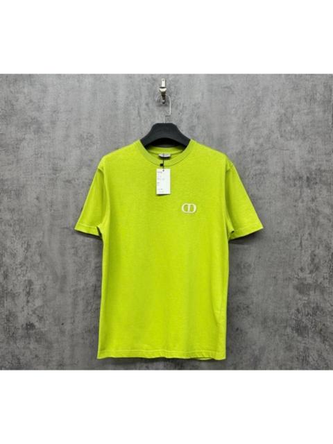 Dior DIOR Heavyweight Short-Sleeve T-Shirt with Embroidered Logo