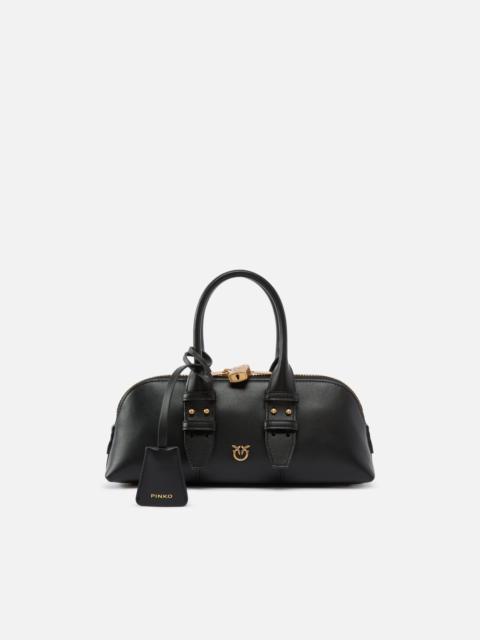 PINKO SMALL LEATHER ESCAPE BAG