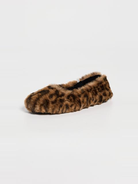 APPARIS Magda Leopard Flat Slippers