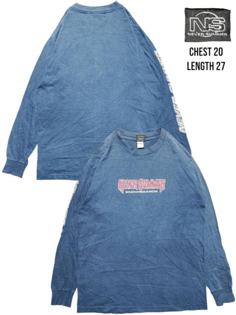 Other Designers Burton × Vintage - Vintage Never Summer Tee