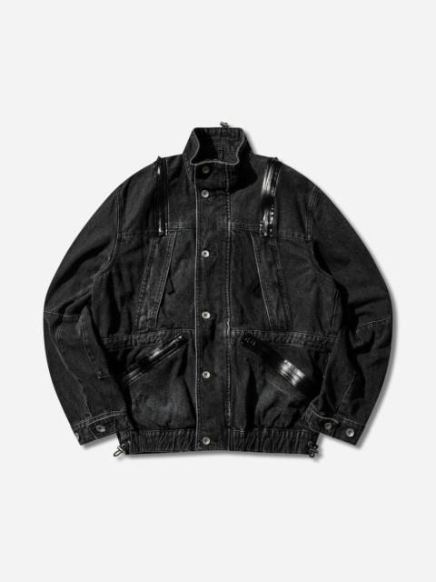 sacai Sacai Men's Denim Blouson Black