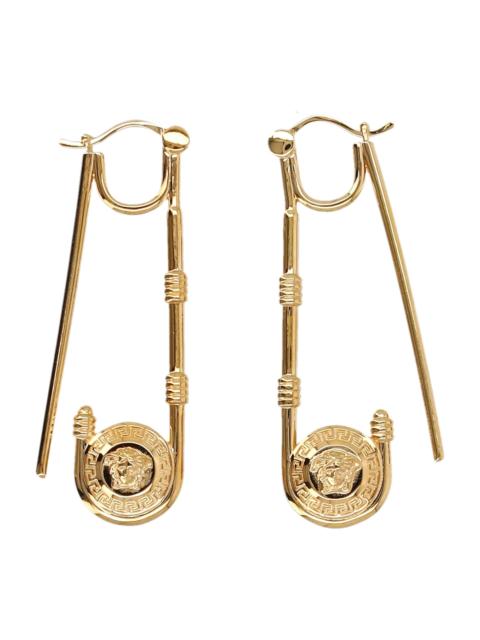VERSACE Safety Pin Earrings