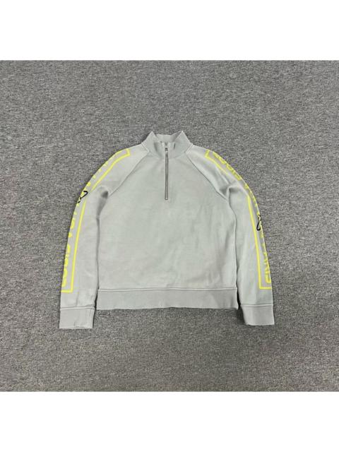 Louis Vuitton Louis Vuitton Gravity Raglan Sleeve half-zip sweatshirt in grey