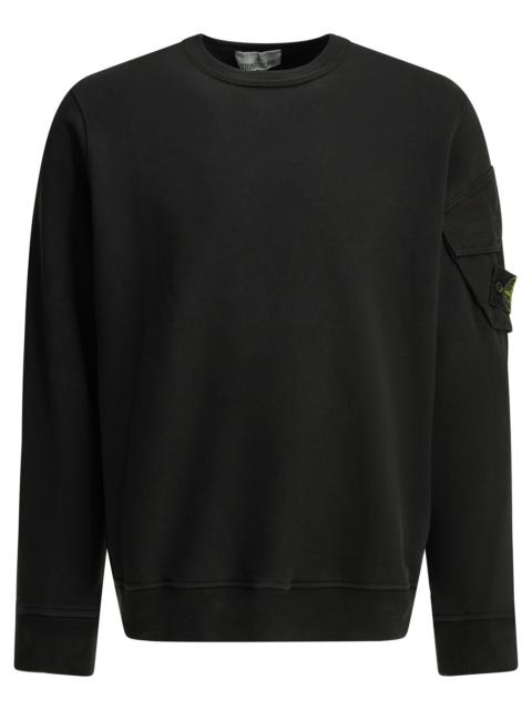 Stone Island Stone Island Crewneck Sweatshirt Black Men