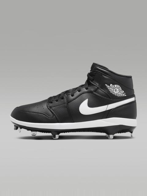 Jordan Jordan 1 Retro Metal Men's Baseball Cleats