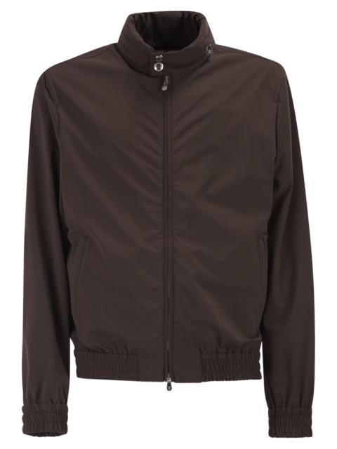 Brunello Cucinelli Brunello Cucinelli Men Nylon Jacket With Membrane And Detachable Hood
