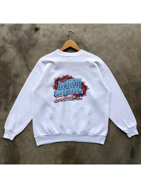 Other Designers Japanese Brand × Vintage - Vintage north shore girls matsumoto shave ice sweatshirt