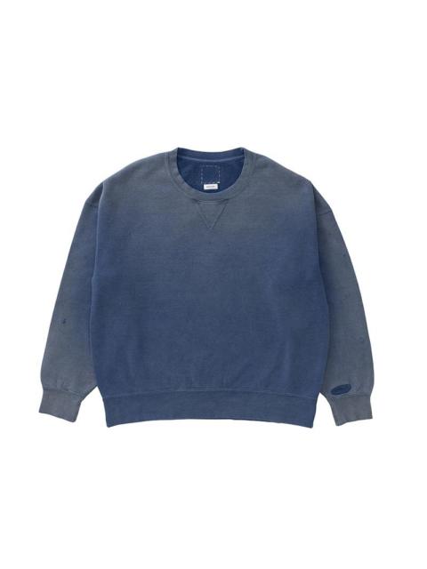 visvim JUMBO SB SWEAT L/S CRASH NAVY