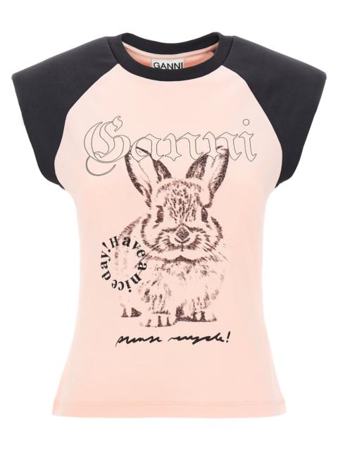 Ganni Women 'Bunny' T-Shirt
