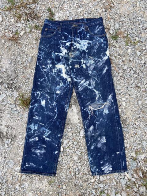 Other Designers 💥Vintage Distressed Painted Denim Jeans