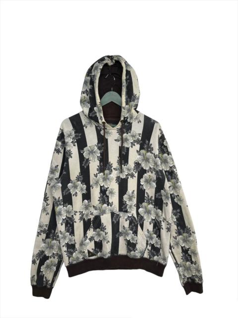 Other Designers Other - 10 Deep All Print Flower Hoodie