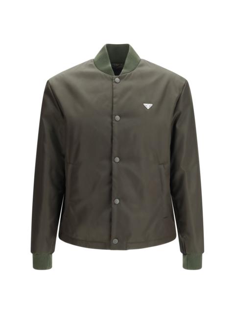 Prada Prada Nylon Bomber Jacket