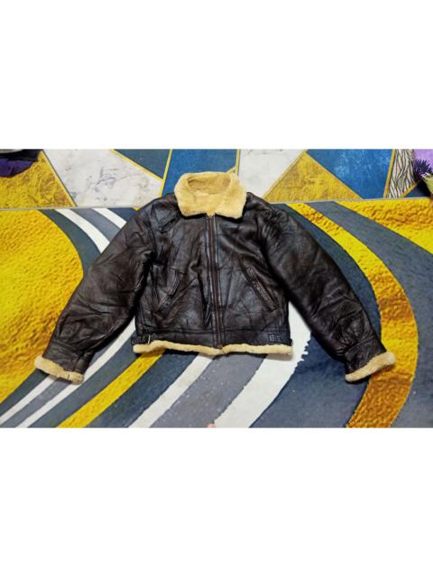 Other Designers Sheepskin Coat - B3 Aviator Leather Jacket Sheepskin