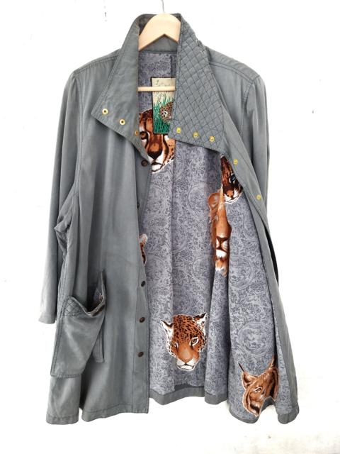 Other Designers Japanese Brand - Parka jacket Sukajan Tiger motive embroidery