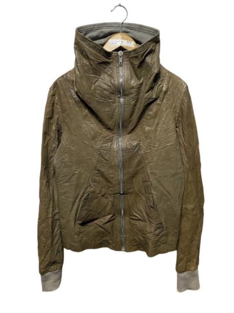 Rick Owens Rick Owens by Olmar&Mirta leather multiy pocket jacket