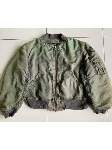 Other Designers MA-1 Us air force Flying faded Style Jacket