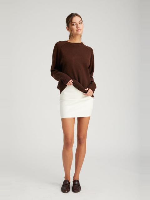 SPRWMN WHITE LEATHER CLASSIC MINI